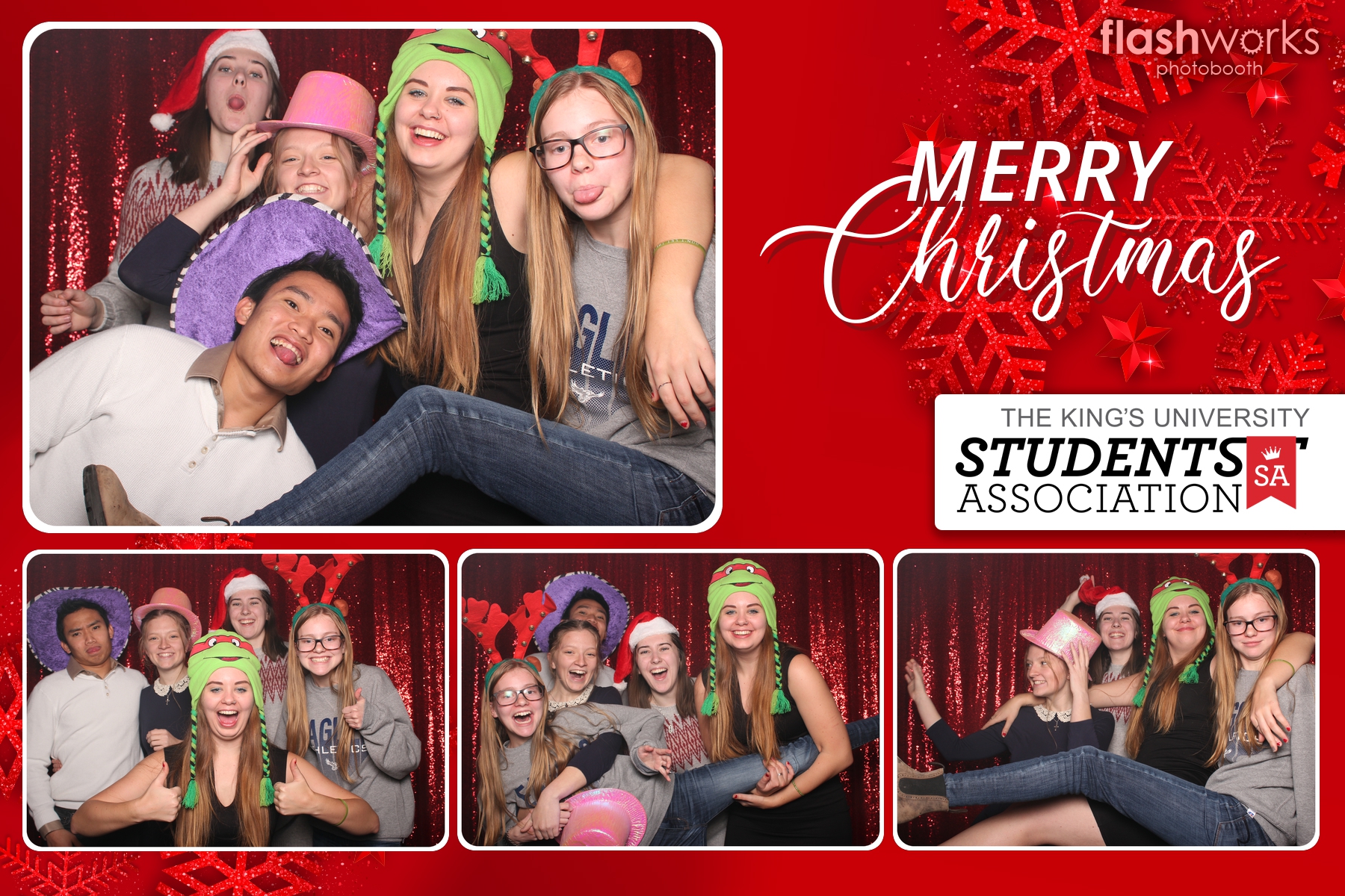 Kings Christmas Party | View more photos from the event at gallery.flashworksphotobooth.com/u/FlashworksPhotoboothInc/Kings-Christmas-Party